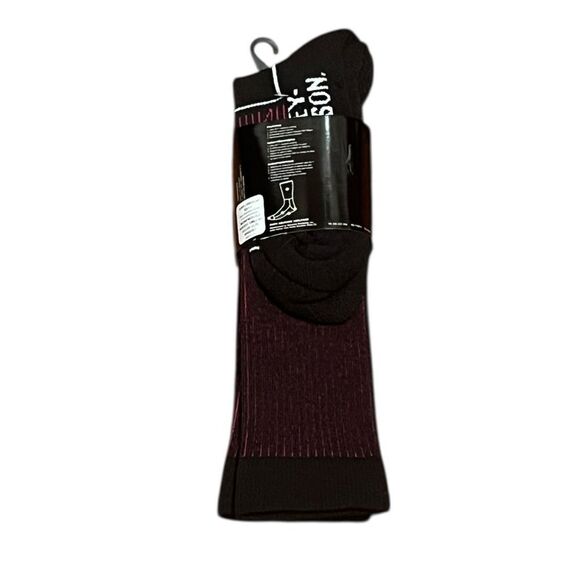 Harley-Davidson Women’s Black and Fuchsia Riding Boot Socks, 2 Pairs, NWT - Picture 3 of 6